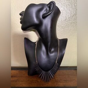 Black and gold necklace